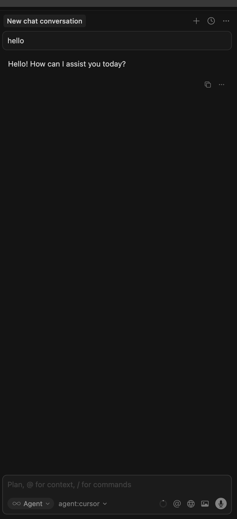 Screenshot – Chat Using Guarded Model