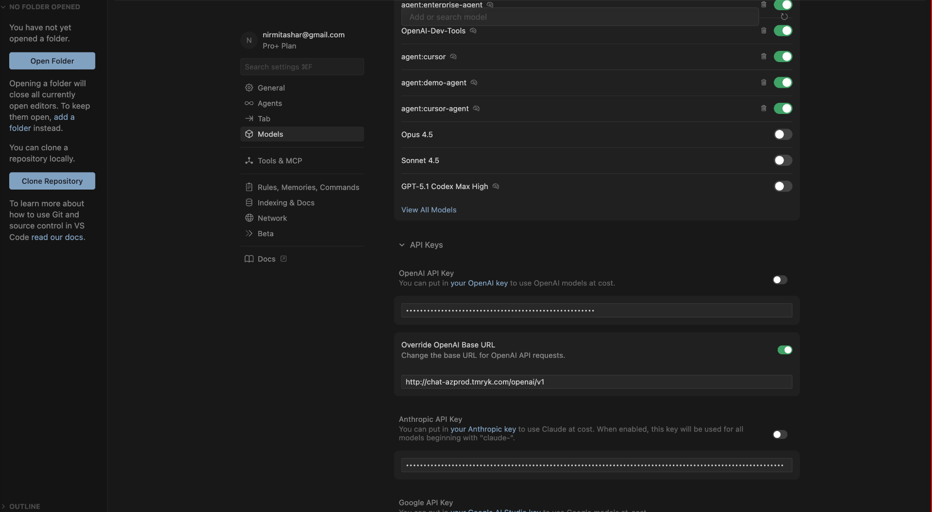 Screenshot – Enter API Key